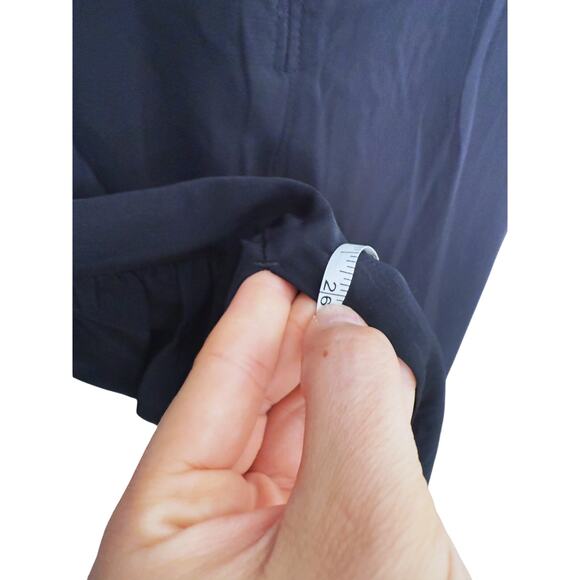 Abercrombie Off Shoulder Ruched Black Midi Dress Small Black Event Cocktail LBD - Picture 10 of 12